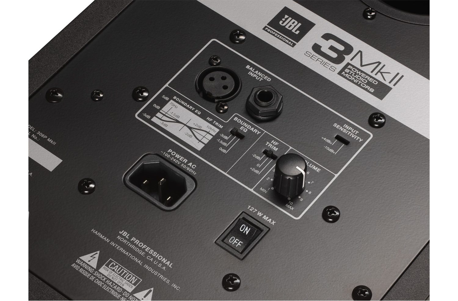 JBL 306P MKII Powered 6.5″ Two-Way Studio Monitor(Each) - Image 3